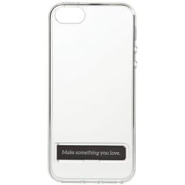 Купить Чехол-накладка HOCO TPU cover Magnetic Shock proof bracket series iPhone 5/5s/SE Gray, фото , характеристики, отзывы