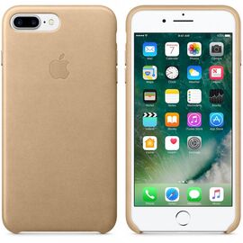 Купить Чехол-накладка Apple Leather Case iPhone 7/8 plus Gold, фото , характеристики, отзывы