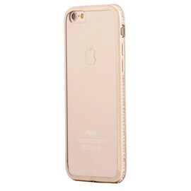 Купить Чехол-накладка SHENGO TPU Phone Case Diamond iPhone 7 Gold, фото , характеристики, отзывы