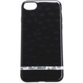 Придбати Чехол-накладка Solove TPU case 3D B1 iPhone 7 Black, image , характеристики, відгуки