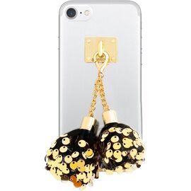 Купить Чехол-накладка DDPOP Spangle Ball case iPhone 7 Black/Gold, фото , характеристики, отзывы