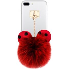 Купить Чехол-накладка DDPOP Real Mouse Polka Dot case iPhone 7 Wine, фото , характеристики, отзывы