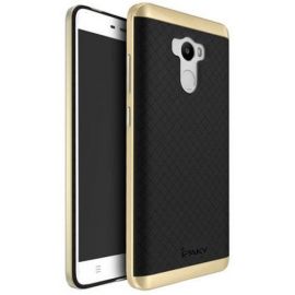 Придбати Чехол-накладка Ipaky TPU+PC Xiaomi Redmi 4 Prime Black/Gold, image , характеристики, відгуки