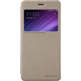 Придбати Чехол-книжка Nillkin Sparkle case Xiaomi Redmi 4 Prime Gold, image , характеристики, відгуки