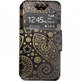 Придбати Чехол-книжка TOTO Book Universal cover Picture with window 4.5'-5.0' Indian Ornament, image , характеристики, відгуки