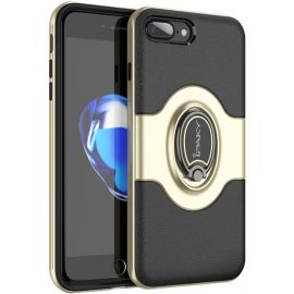 Придбати Чехол-накладка Ipaky PC Bumper Soft case with 360 finger ring holder iPhone 7 Plus Gold, image , характеристики, відгуки