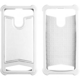 Купить Чехол-накладка TOTO Universal TPU case 5,0" White, фото , характеристики, отзывы