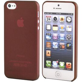 Купить Чехол-накладка TOTO Ultra Thin TPU Case iPhone 5/5S/SE Red, фото , характеристики, отзывы