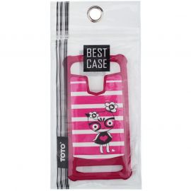 Купить Чехол-накладка TOTO Universal TPU case with image 5" Kitty Red, фото , характеристики, отзывы