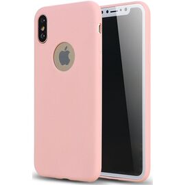 Купить Чехол-накладка TOTO Matte colorful TPU case iPhone X Pink, фото , характеристики, отзывы