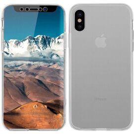 Придбати Чехол-накладка TOTO 360 Fully-covered TPU case iPhone X Gray, image , характеристики, відгуки