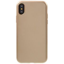 Придбати Чехол-накладка TOTO Full covered rubberized PC case iPhone X Gold, image , характеристики, відгуки