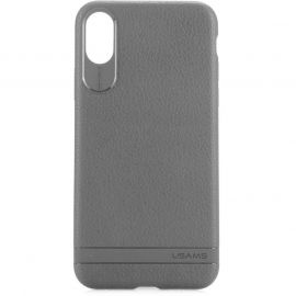 Купить Чехол-накладка Usams Case-Sinja Series iPhone X Gray, фото , характеристики, отзывы