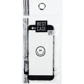 Придбати Чехол-накладка TOTO TPU Cartoon Case IPhone 6/6S Smile Black, image , характеристики, відгуки