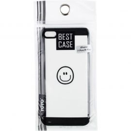 Купить Чехол-накладка TOTO TPU Cartoon Case IPhone 7 Plus/8 Plus Smile Black, фото , характеристики, отзывы