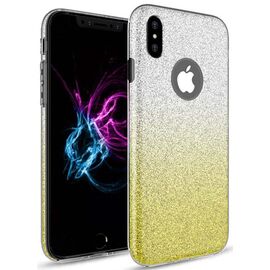 Придбати Чехол-накладка TOTO TPU Shine Case Gradient iPhone X/Xs Yellow, image , характеристики, відгуки