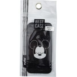 Купить Чехол-накладка TOTO TPU Cartoon Case IPhone 6 Plus/6S Plus Mickey Mouse Black, фото , характеристики, отзывы