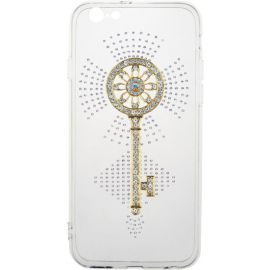Придбати Чехол-накладка TOTO TPU case with stones iPhone 6/6S Key Transparent, image , характеристики, відгуки