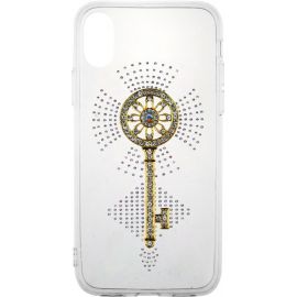 Купить Чехол-накладка TOTO TPU case with stones iPhone X Key Transparent, фото , характеристики, отзывы