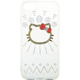 Купить Чехол-накладка TOTO TPU case with stones iPhone 7/8/SE 2020 Kiti Transparent, фото , характеристики, отзывы