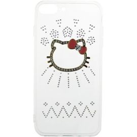Купить Чехол-накладка TOTO TPU case with stones iPhone 7 Plus/8 Plus Kiti Transparent, фото , характеристики, отзывы