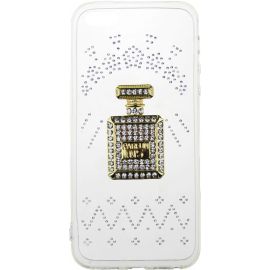 Купить Чехол-накладка TOTO TPU case with stones iPhone SE/5/5S Perfume Transparent, фото , характеристики, отзывы