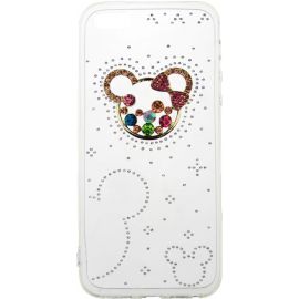 Придбати Чехол-накладка TOTO TPU case with stones iPhone SE/5/5S Mouse Transparent, image , характеристики, відгуки