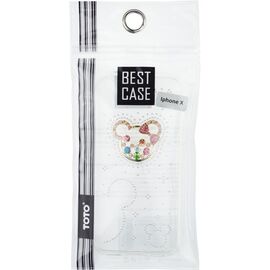 Придбати Чехол-накладка TOTO TPU case with stones iPhone X Mouse Transparent, image , характеристики, відгуки