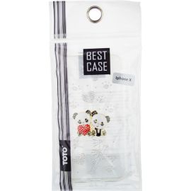 Купить Чехол-накладка TOTO TPU case with stones iPhone X Panda Transparent, фото , характеристики, отзывы