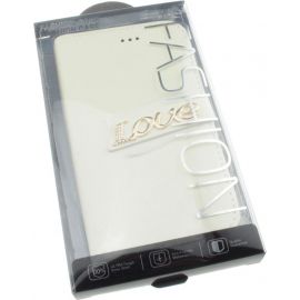 Купить Чехол-книжка TOTO Book Universal cover Love 5.0'-5.5' White, фото , характеристики, отзывы