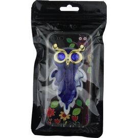 Придбати Чехол-накладка TOTO TPU Case Decorative Stones IPhone 5/5S/SE Owls Purple, image , характеристики, відгуки