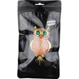 Купить Чехол-накладка TOTO TPU Case Decorative Stones iPhone 7/8/SE 2020 Owl Black, фото , характеристики, отзывы