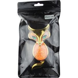 Купить Чехол-накладка TOTO TPU Case Decorative Stones iPhone 7/8/SE 2020 A Fox Black, фото , характеристики, отзывы