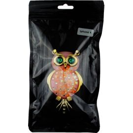 Купить Чехол-накладка TOTO TPU Case Decorative Stones IPhone X Owl Black, фото , характеристики, отзывы