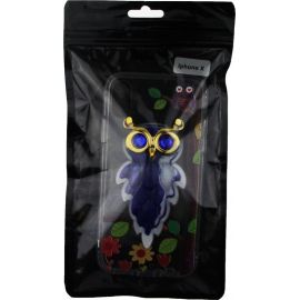 Купить Чехол-накладка TOTO TPU Case Decorative Stones IPhone X Owls Purple, фото , характеристики, отзывы