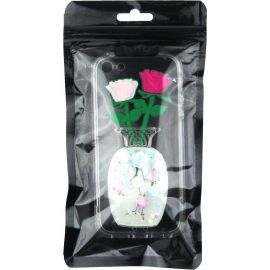 Придбати Чехол-накладка TOTO TPU Fluffy Case IPhone 5/5S/SE Rose Flower Pink, image , характеристики, відгуки
