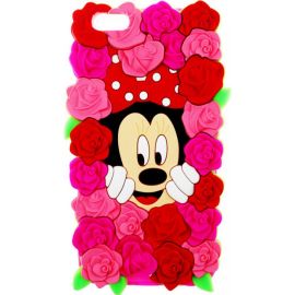 Купить Чехол-накладка TOTO TPU Fluffy Case IPhone 6 Plus/6S Plus Rose Flower Pink, фото , характеристики, отзывы