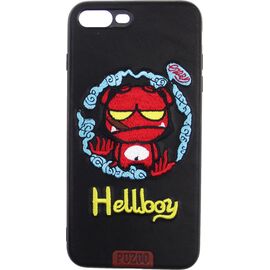 Купить Чехол-накладка PUZOO TPU+TPU with stitchwork craft Star show iPhone 7 Plus/8 Plus Black Hellboy, фото , характеристики, отзывы