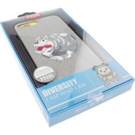 Придбати Чехол-накладка PUZOO TPU+TPU with stitchwork craft Ballon Dog iPhone 7 Plus/8 Plus Gray, image , характеристики, відгуки