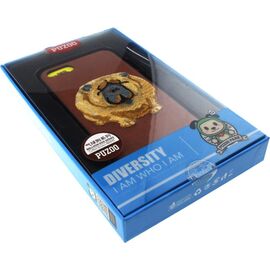 Придбати Чехол-накладка PUZOO TPU+TPU with stitchwork craft Ballon Dog iPhone 7/8/SE 2020 Brown, image , характеристики, відгуки