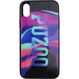 Купить Чехол-накладка PUZOO Glass Printing with TPU Visions iPhone X Black, фото , характеристики, отзывы