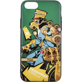 Купить Чехол-накладка PUZOO TPU with UV Printing Punk Phone iPhone 7/8/SE 2020 Dark Green, фото , характеристики, отзывы