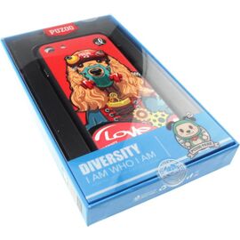 Придбати Чехол-накладка PUZOO TPU with UV Printing Punk Phone iPhone 7/8/SE 2020 Red, image , характеристики, відгуки