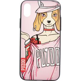 Купить Чехол-накладка PUZOO Yuppie Phone  iPhone X Annie Pink, фото , характеристики, отзывы