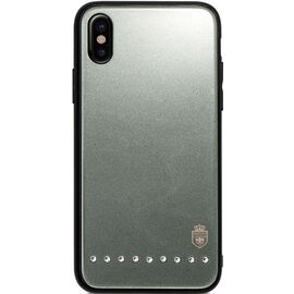 Купить Чехол-накладка Remax Batili Series Glass Case Apple iPhone X Green, фото , характеристики, отзывы