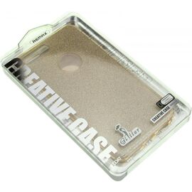 Купить Чехол-накладка Remax Glitter Case Apple iPhone 7 Plus Gold, фото , характеристики, отзывы