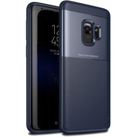 Купить Чехол-накладка Ipaky Elegant Grid Design TPU Hybrid Case Samsung Galaxy S9 G960F Blue, фото , характеристики, отзывы