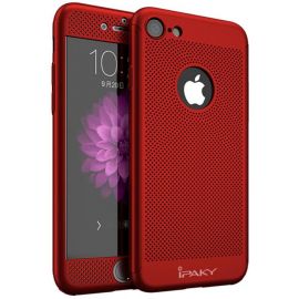 Купить Чехол-накладка Ipaky 360°Protection PC Case with heat-dissipation design iPhone 7 Red, фото , характеристики, отзывы