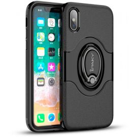 Купить Чехол-накладка Ipaky 360° Free Rotation Ring Holder case iPhone X Black, фото , характеристики, отзывы