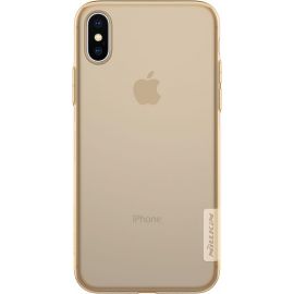 Купить Чехол-накладка Nillkin TPU Nature Case Apple iPhone X Brown, фото , характеристики, отзывы